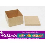 CAIXA DE MDF QUADRADA COM TAMPA SOLTA 15X15X10